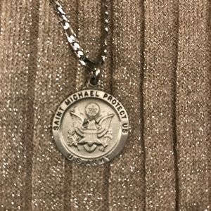 St. Michael necklace. US Army